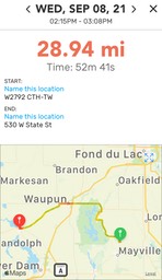 1. Ride to Fox Lake