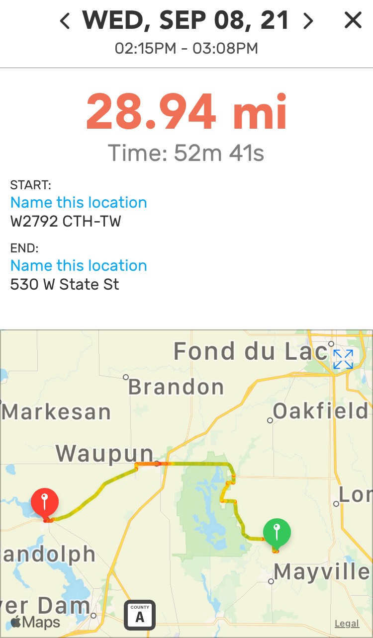 1. Ride to Fox Lake