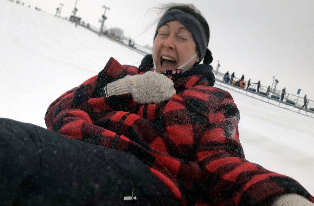 29. Emily Tubing