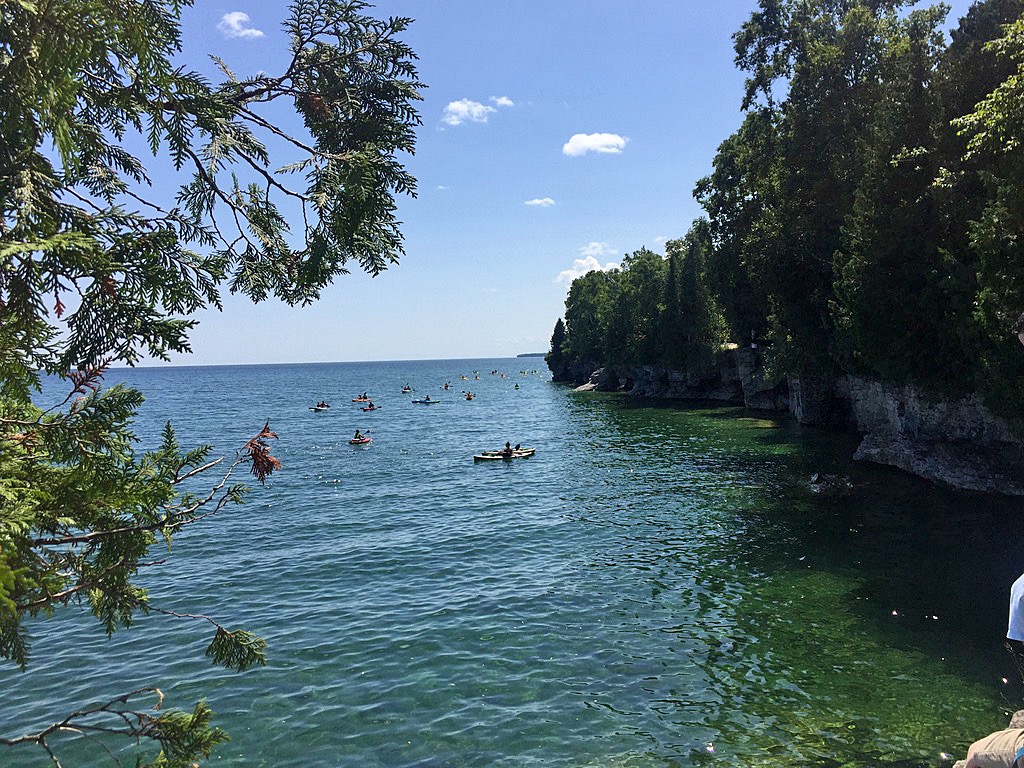 Cave Point Kayakers